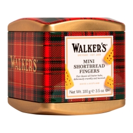 Walker's | Mini Shortbread Fingers Tartan | 12 x 100 gram