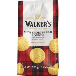 Walker's | Mini Shortbread Rounds Zakje | 12 x 125 gram