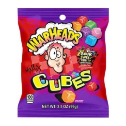 Warheads | Chewy Cubes Zakje | 12 x 99 gram
