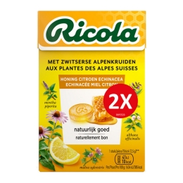 Ricola | Honing Citr. Echinacea Duopack | 10 x 2 x 50 gram