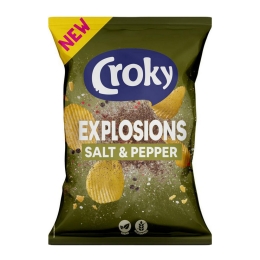Croky | Explosions Salt & Pepper | 20 x 40 gram