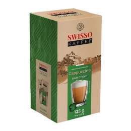 Swisso | Koffie Cappuccino Irish Cream | 10 x 10 sachets