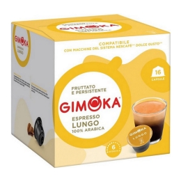Gimoka | Dolce Gusto Lungo | 3 x 16 cups