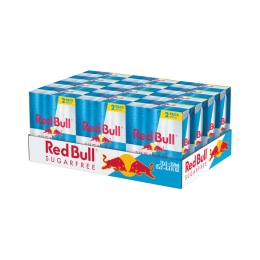 Red Bull | Sugar Free | 2-pack Blik | 24 x 250 ml