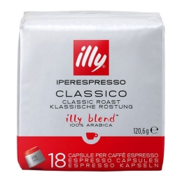 Illy | Iperespresso Classico Espresso | 6 x 18 capsules