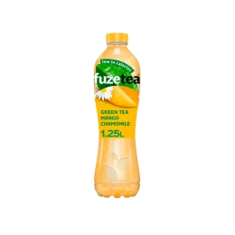 Fuze Tea | Green Tea Mango Chamomile | PET | 6 x 1.25 liter | Let op: THT 31-10-2026