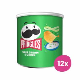 Pringles | Sour Cream & Onion | 12 stuks