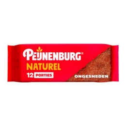 Peijnenburg | Naturel Ongesneden | 10 x 345 gram | Let op: THT 29 juli!!!